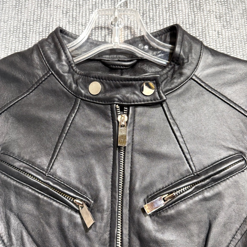 Arden B Moto Leather Jacket - Picture 5 of 16